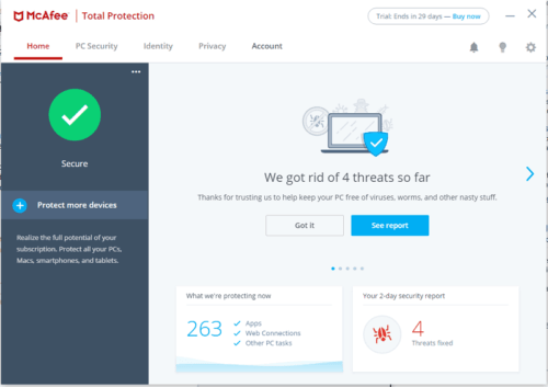 McAfee Total Protection 2022 | 1 Device, 3 Year | Antivirus Internet Security Software | Password Manager & Dark Web Monitoring Included | PC/Mac/Android/iOS | Email Delivery